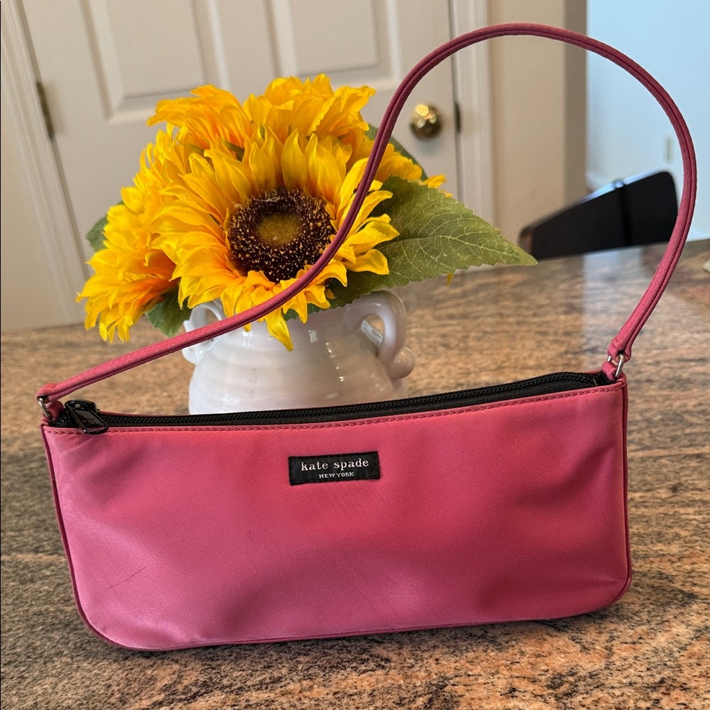 Kate Spade Vibrant Pink Shoulder Bag nylon.